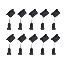 10Pairs=20pcs USB Type C Anti Dust Protect Cover Silicon Port Plug Cover