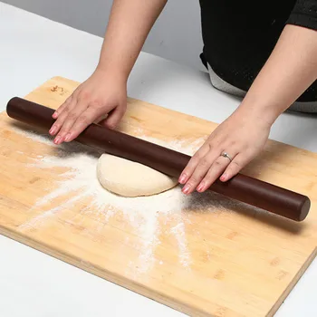 

Wooden Carved Rolling Pin Pastry Wooden Rolling Pin Wood Kitchen Dough Roller Kitchen Dining Bar Baking Cooking Tools II50GMZ