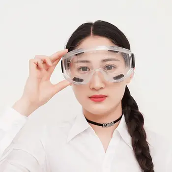 

Safety Goggles Protective Glasses Eye Protection Anti-Splash Transparent Lens X6HB
