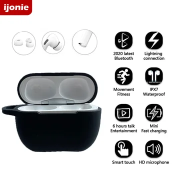 

Original TWS Wireless Bluetooth Earphone In Ear Earbuds Built-in Microphone Earphones Wired pk air pro 3 4 5 i9000 pro tws