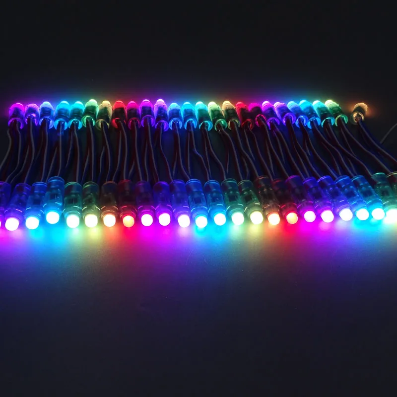 1000 шт. полноцветный светодиодный светильник WS2811 IC RGB Pixel отлично подходит для украшения рекламный светильник s DC5V/12 V