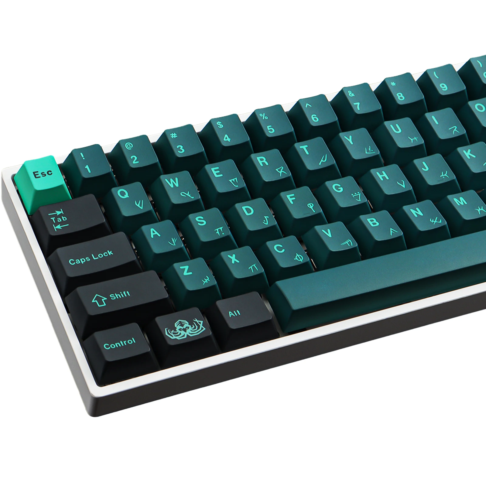 Pbt Keycap 137 Chaves Cherry Profile Dye-sub Personalizado Gmk Terror Abaixo Keycaps para Teclado Mecânico - Imagem 3