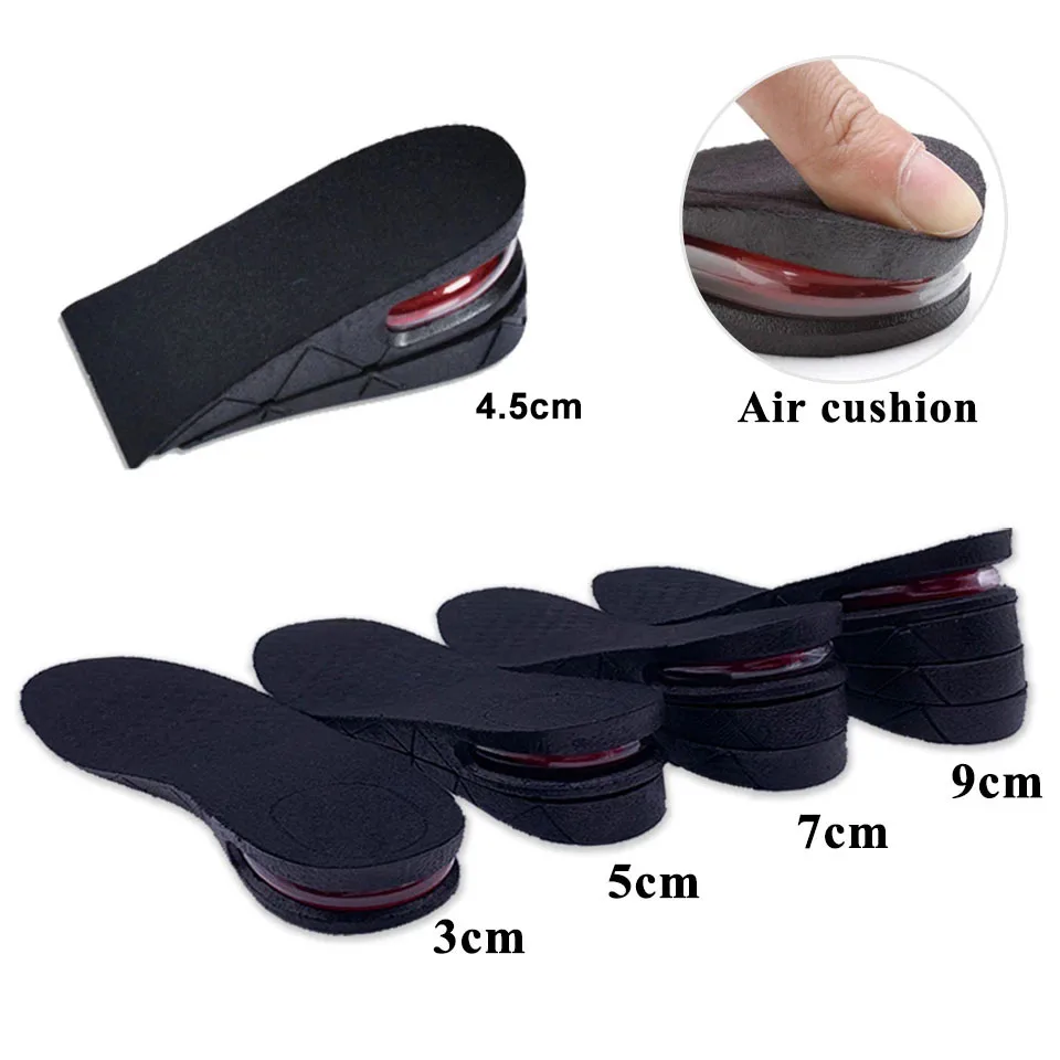 39cm Invisible Height Increase Insole Cushion Height Lift Adjustable