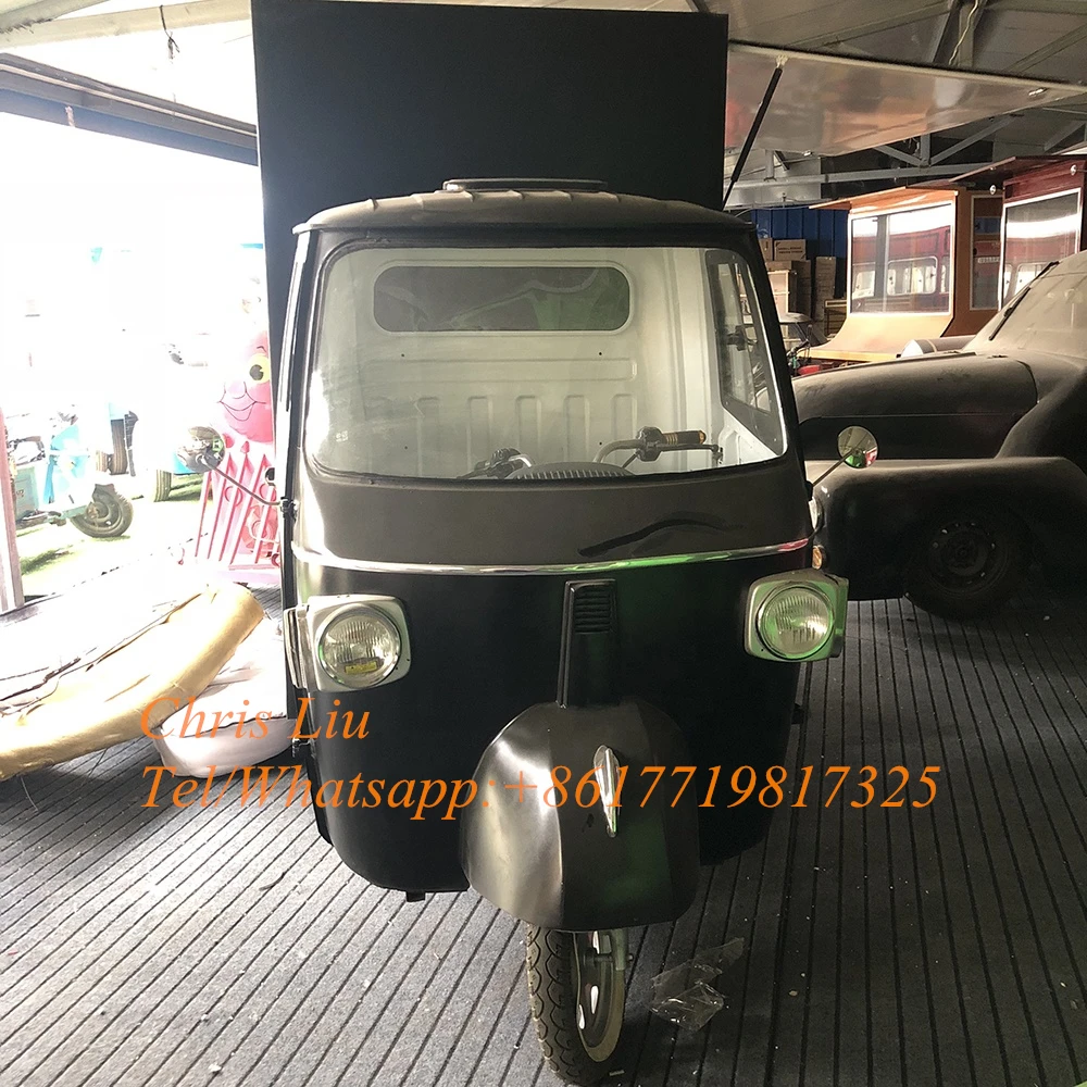 PIAGGIO APE США на заказ Piaggio APE классический пищевой грузовик на продажу