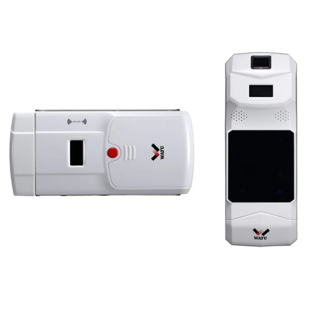 

WAFU HF-011A Smart Lock Controller Bluetooth Enabled Fingerprint and Touchscreen Keyless Smart Lock Deadbolt with Built-In Alarm