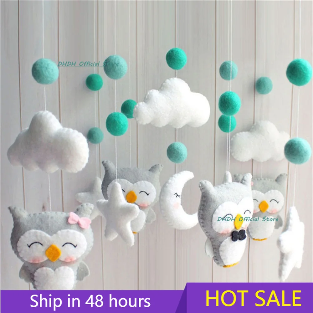 Baby Mobile Rattles Toys baby Toys 0-12 Months Carousel Crib Holder Baby Mobile To Bed