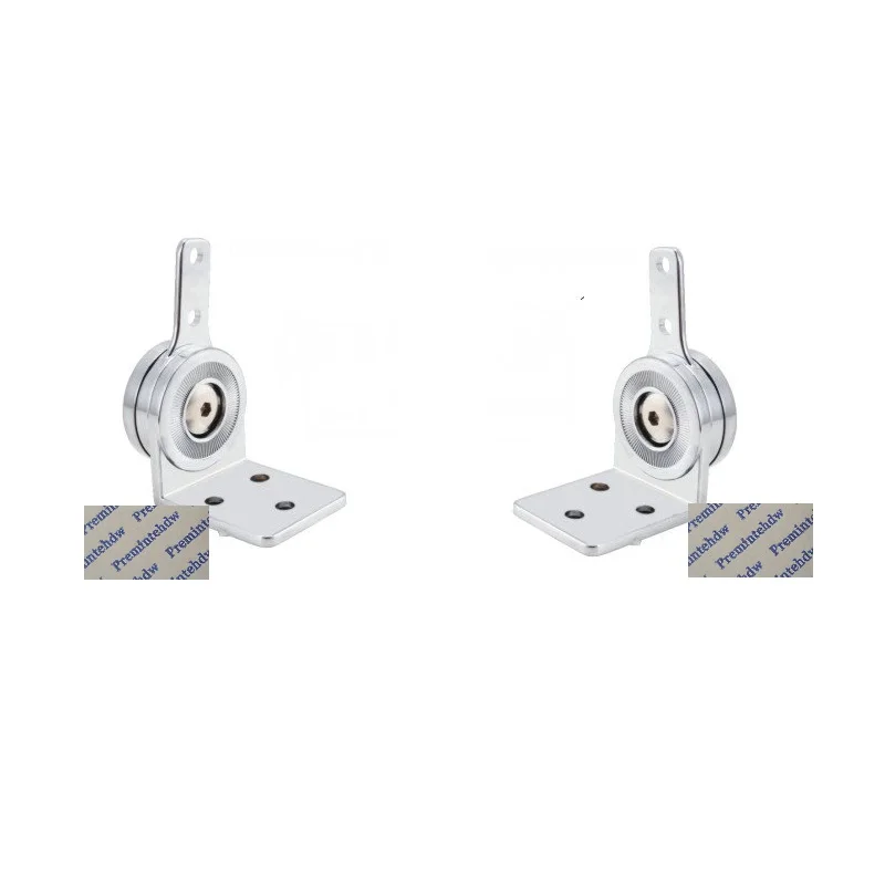 1Pair Zinc Alloy 360 Degrees Pivot Hinge Free Parking Stop At Random For Display Stand