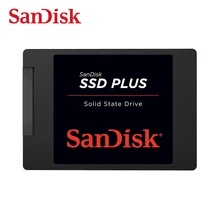 Sandisk SSD Внутренний твердотельный накопитель SATA III Plus 120GB 240GB 480GB HDD жесткий диск для ноутбука