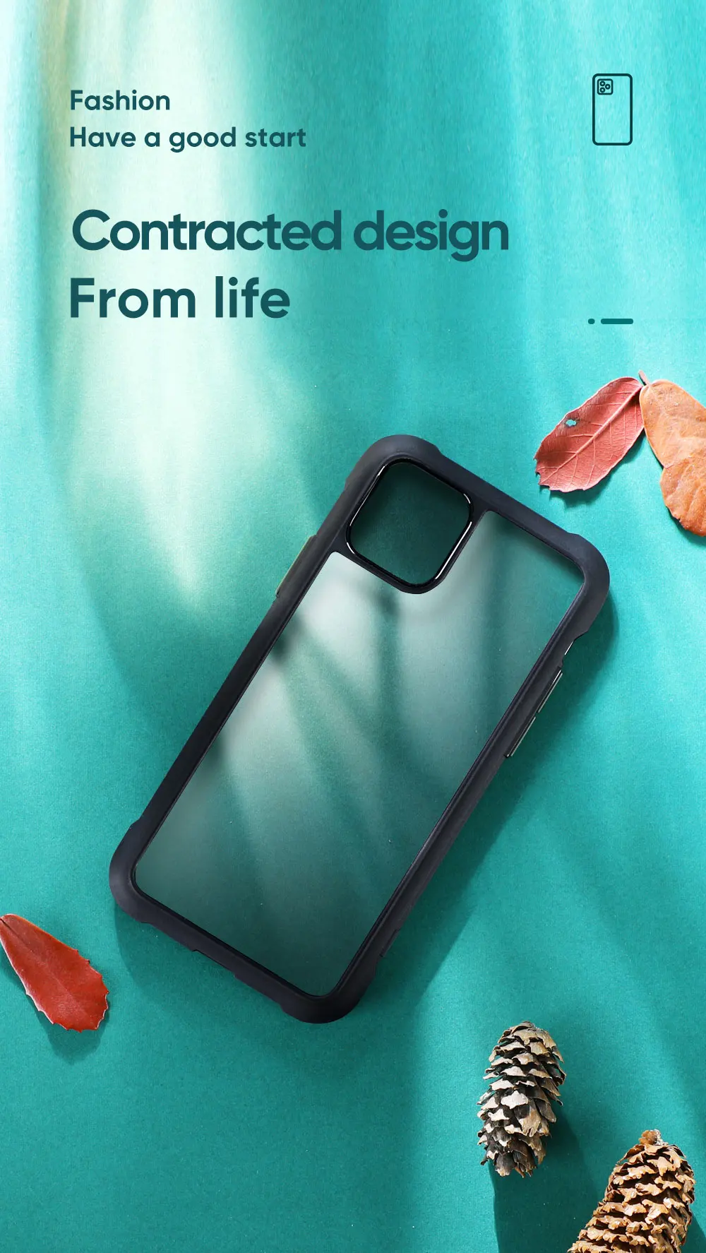 Прозрачный чехол для iPhone 11 Pro Max, тонкий жесткий чехол из поликарбоната для iPhone 11 Pro Max, защита от падения и пожелтения, гибридный дизайн
