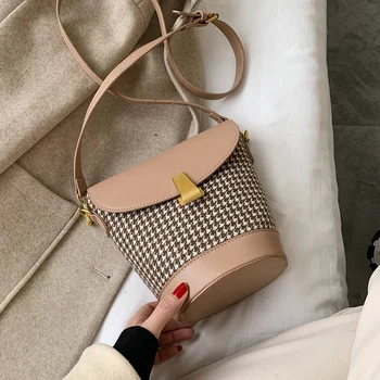 

Autumn Winter Temperament Bag Women 2020 New Trendy Korean Version of The Wild Shoulder Messenger Bag Retro Fashion Bucket Bag