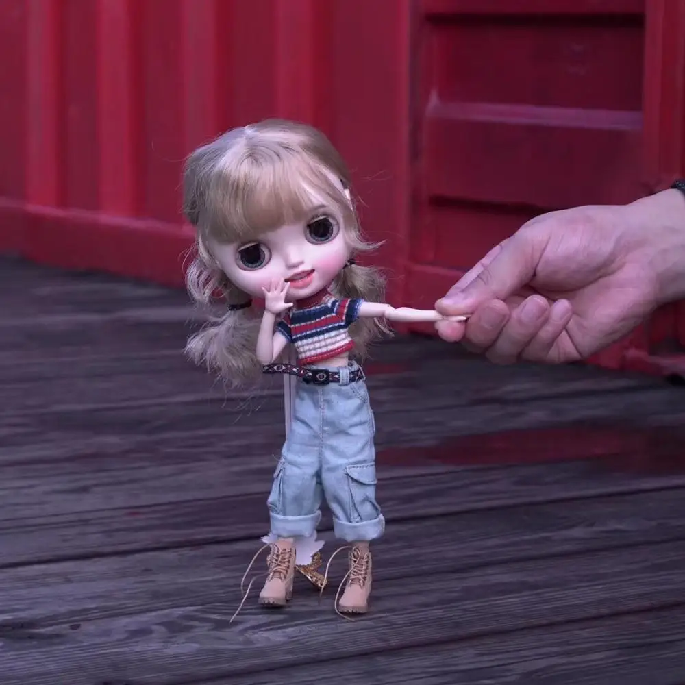 1/6 BJD 30 см кукла игрушки 19 шарнир высшего качества китайская Кукла BJD шарнир кукла маленькая счастливая милая девочка с светлыми волосами blyth