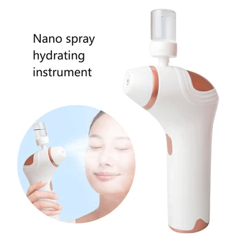 

Nano Water oxygen Injection Instrument Oxygen Sprayer Moisturizing For Skin Care White Portable
