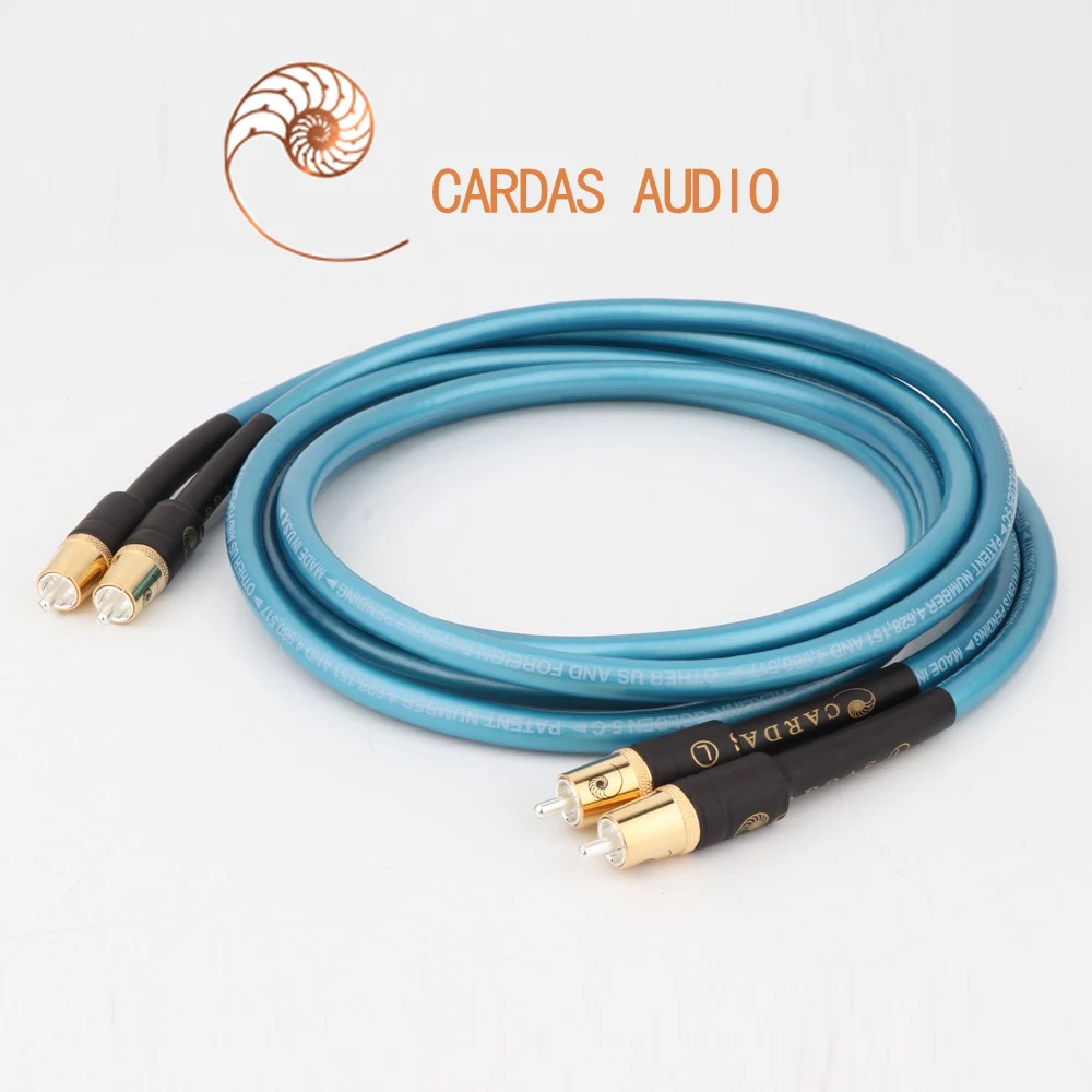 Аудиокабель Cardas бескислородная медь + посеребренное Экранирование Hifi усилитель