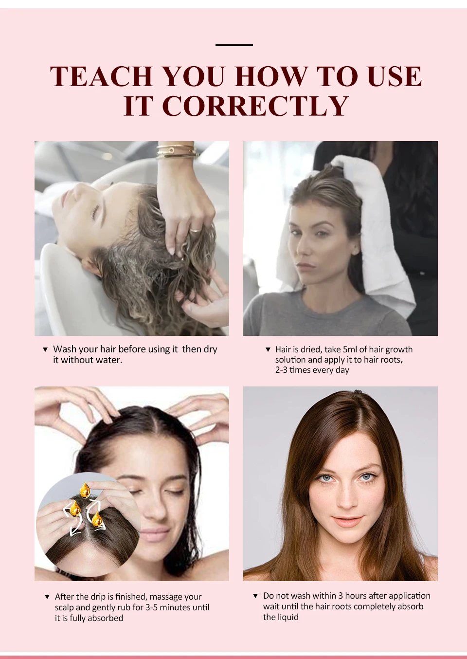 Лечение роста волос масло против выпадения волос эссенция естественное здоровое лечение волос быстро густые волосы для женщин продукты по уходу за волосами