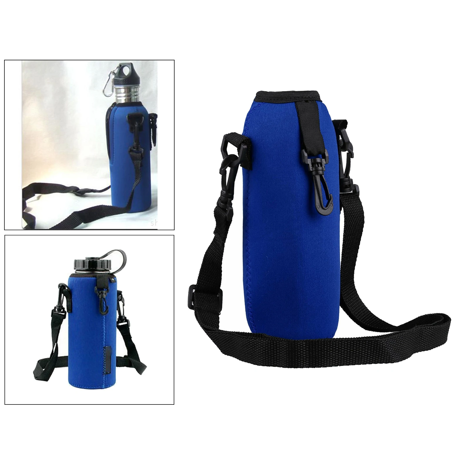 Water Bottle Carrier 750ml Neoprene Water Bottle Carrier Insulated Water Bottle Holder Bag Case