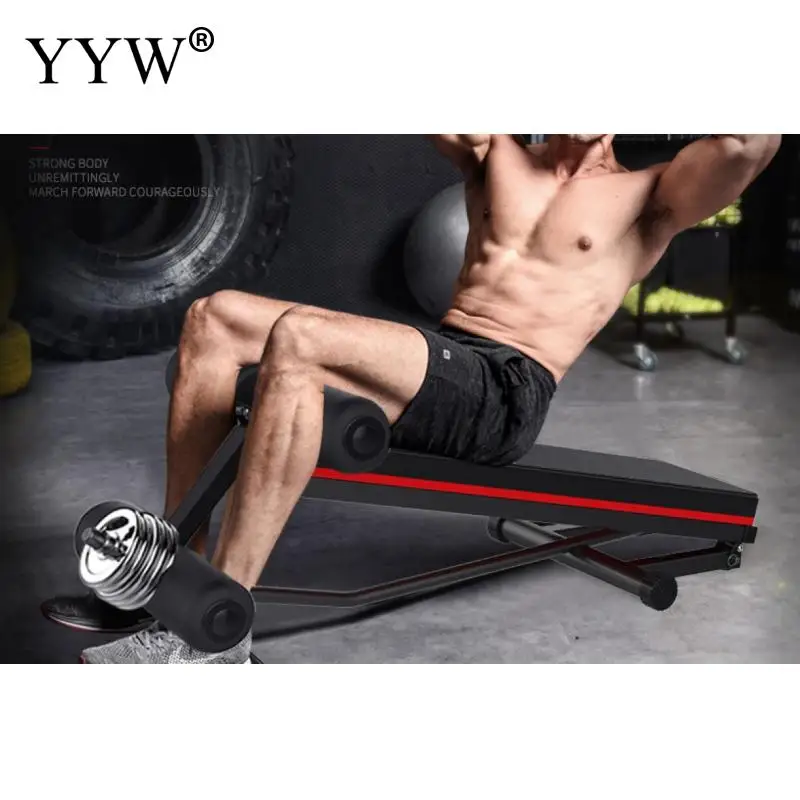 US $273.14 Multifunctional Foldable Portable Dumbbell Bench SitUps Trainer Fitness Ab Abdominal Muscle Exercise Board Workout Equipment