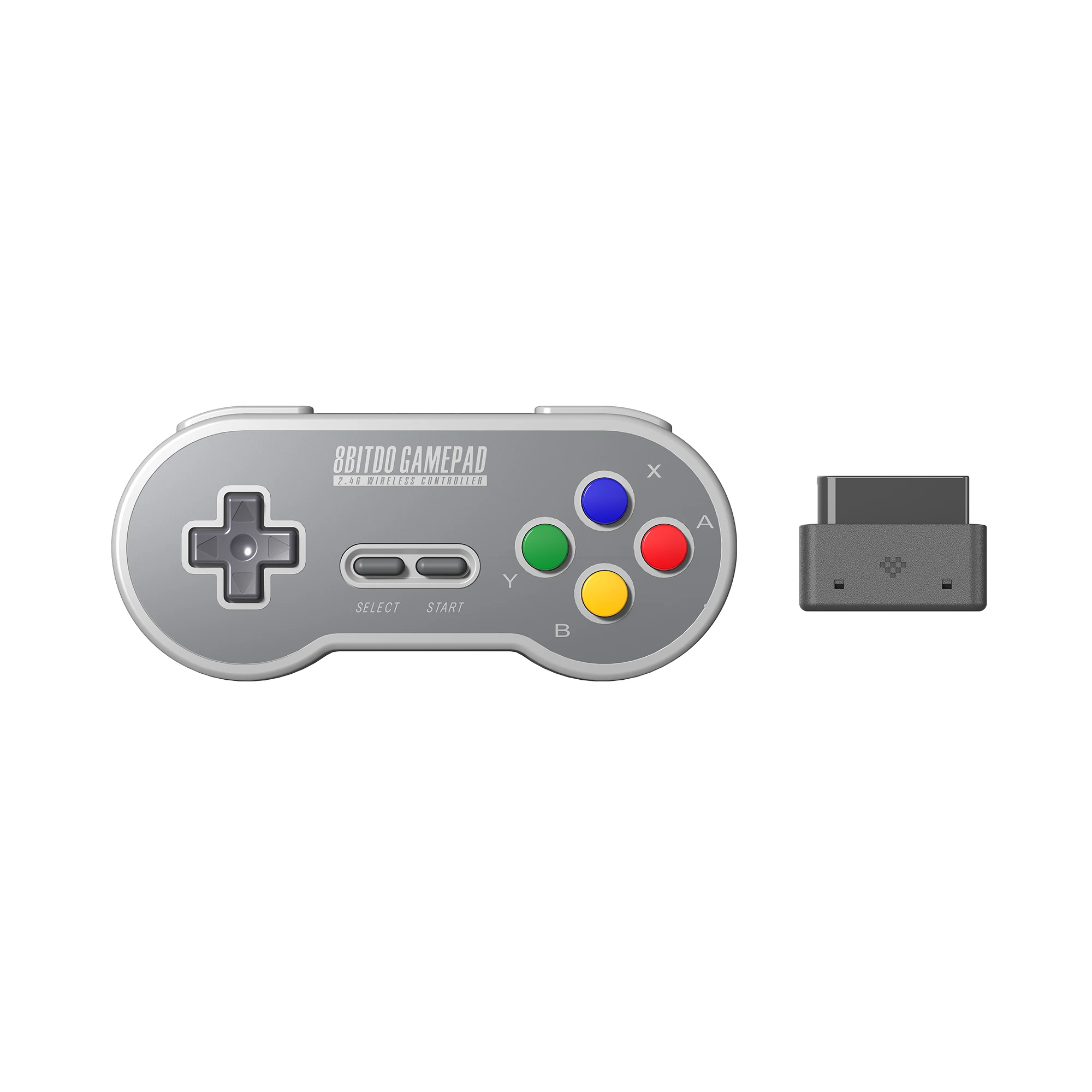 8bitdo SN30 2.4G bezprzewodowy pad do gier do oryginalnego SNES/SFC (SN/SF/przezroczysty Edition) - Super NES 4 8bitdo SN30 2.4G bezprzewodowy pad do gier do oryginalnego SNES/SFC (SN/SF/przezroczysty Edition) - Super NES 4