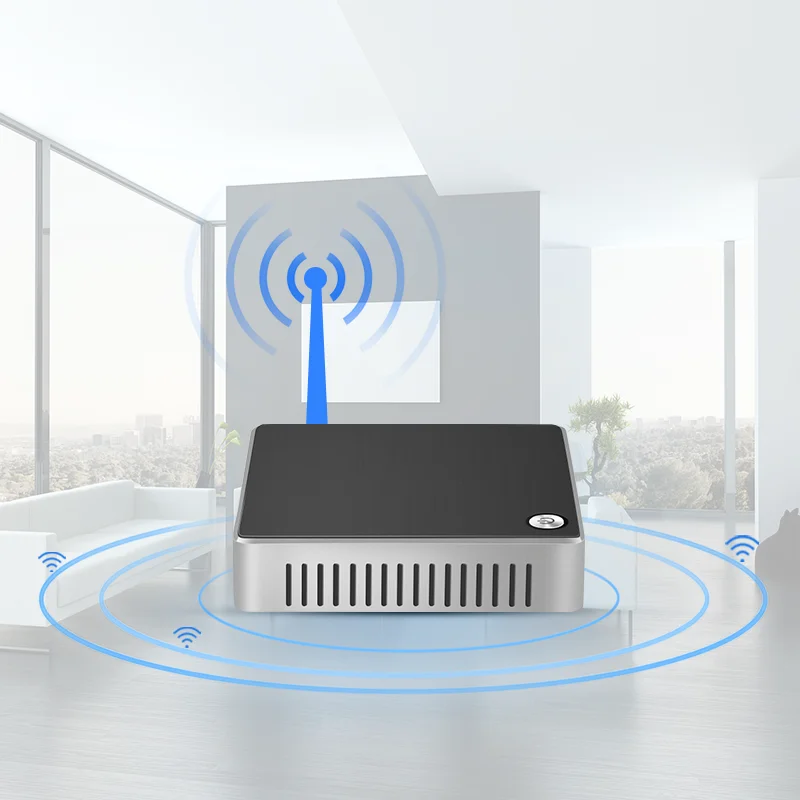 TexHoo Mini PC - Intel Quad Z3735F Processor, Windows 10 Pro, Fanless Pocket Computer Terminal, Industrial HTPC with SSD and WiFi Description Image.This Product Can Be Found With The Tag Names Barebone Mini PC, Computer Office, Pc