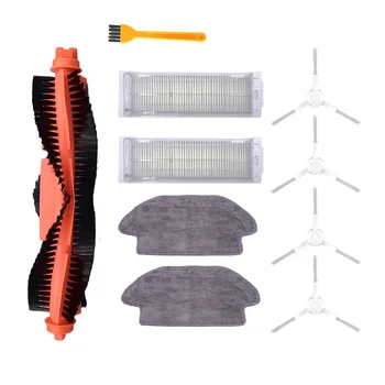 

HEPA Filter Roller Brush Side Brush Mop Pads Cloth for Xiaomi Mijia STYJ02YM Vacuum Cleaner Parts Rag cloth mop pad accessories