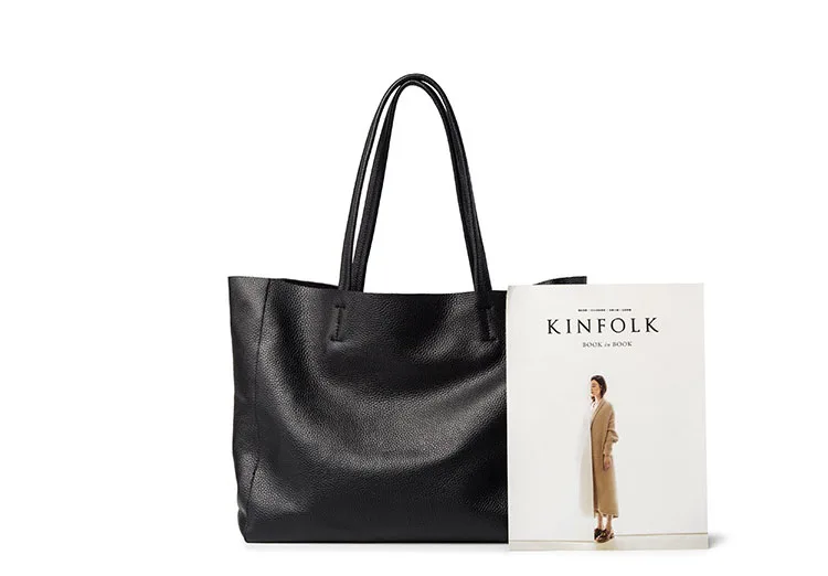 Бренд GO-LUCK, новинка, большая Повседневная сумка из натуральной кожи, женская сумка с верхней ручкой, женская сумка на одно плечо, сумка для покупок, сумка для путешествий