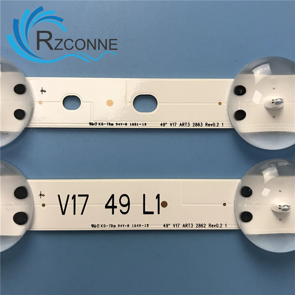 LED Ʈ Ʈ, 12 , 49 ġ V17 ART3 TV, 49LV340C, JB3B1591A02499, 49UV340C, 49UJ6565, 6916L-2862A, 2863A, LC490DGG,