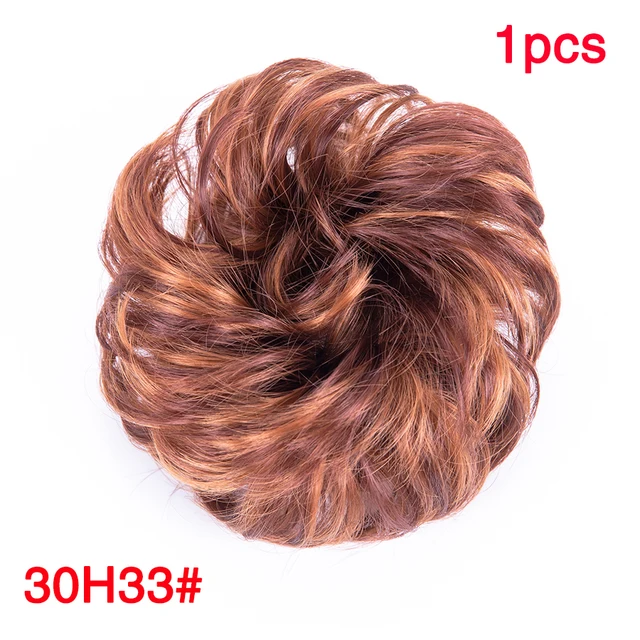 Alileader Chignon Curly Fake Hair Bun Ponytail Extensions Short Hair Synthetic Messy Donut Hair Drawstring Ponytail For Woman1pc Synthetic Ponytails Aliexpress
