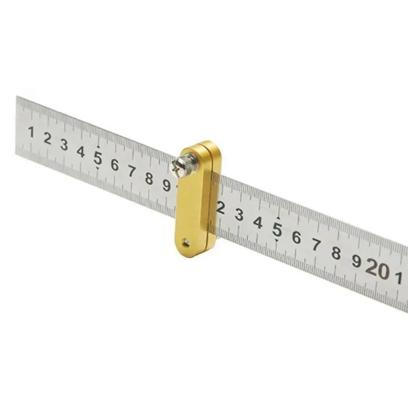 AIMOMETER Сталь Линейка локатор фиксированный блок позиционирования скребок универсальный деревообрабатывающий инструмент 63HF