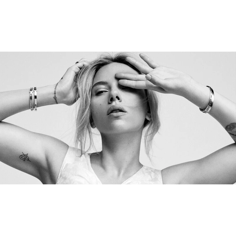 D0438 Scarlett Johansson плакат из шелковой ткани Искусство Декор внутренняя Окраска