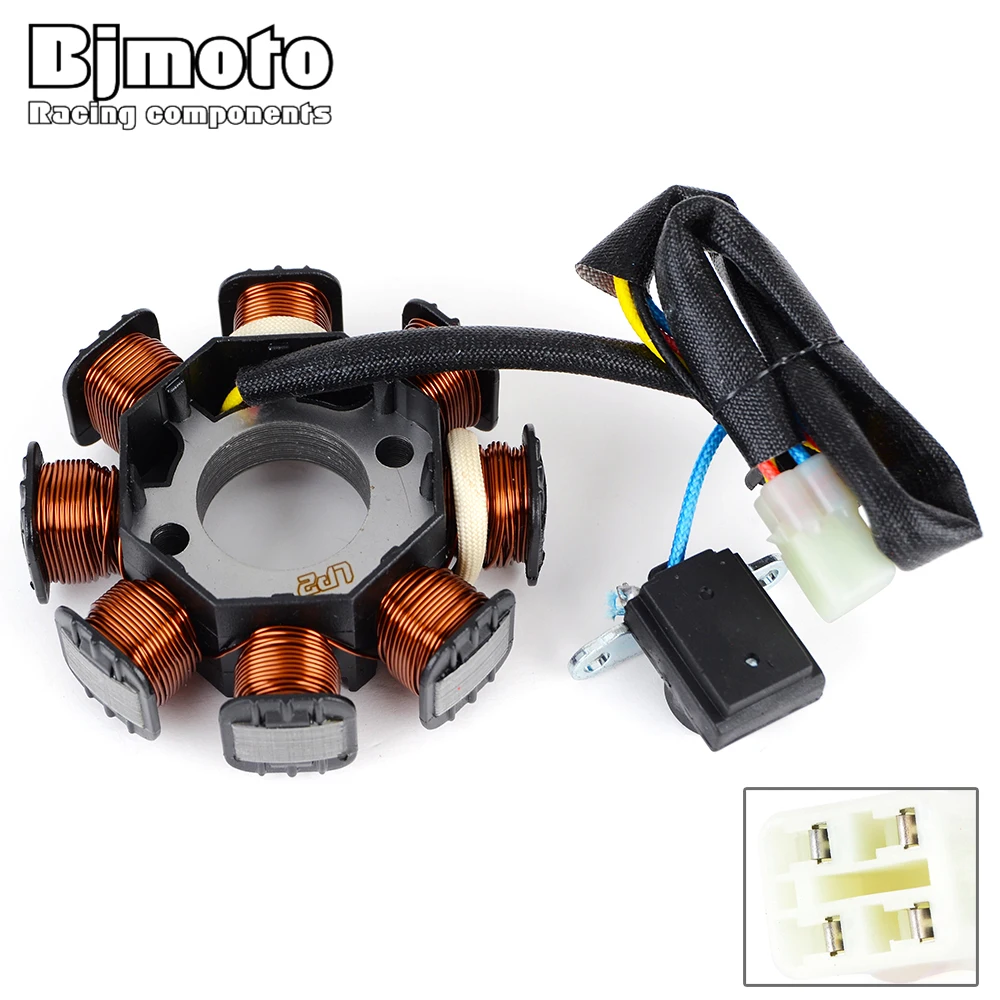 

Катушка статора для Yamaha YFM90 Raptor 90 EFI L/C для Polaris RZR 170 RZR170 Sportsman 90 Outlaw 50 90 Predator 50 0454944 0454483