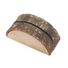 20шт ремесленник из дерева в деревенском стиле карты Свадебное приглашение Памятка вечерние фото клип украшения бревна Украшения настольные номера