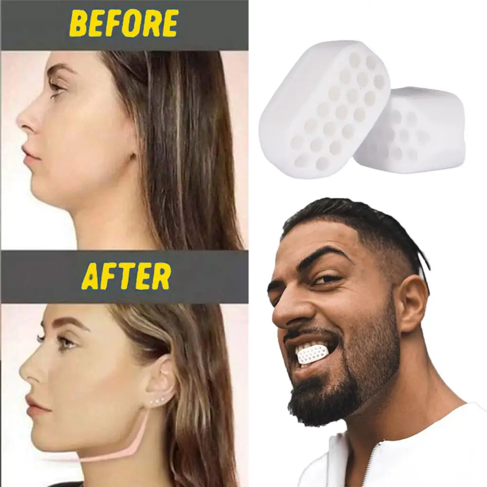 

jawzrsize Face Masseter jawline Jaw Jawrsize Muscle men mouth Exerciser chew ball chew bite breaker training
