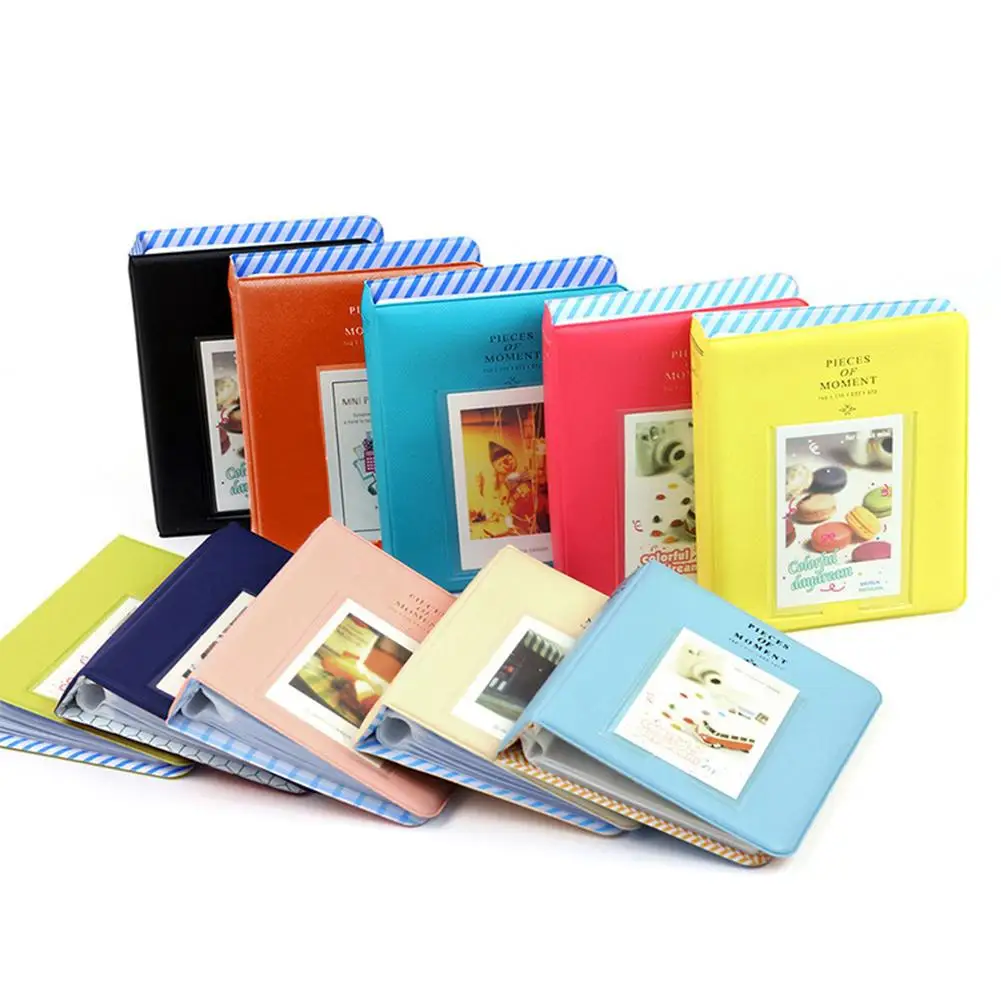 Mini Album Instax Per Custodia Per Album Polaroid Custodia Per Foto Mini Formato Pellicola 64 Tasche Moda Per Fujifilm Instax Mini Film 7S 8 9