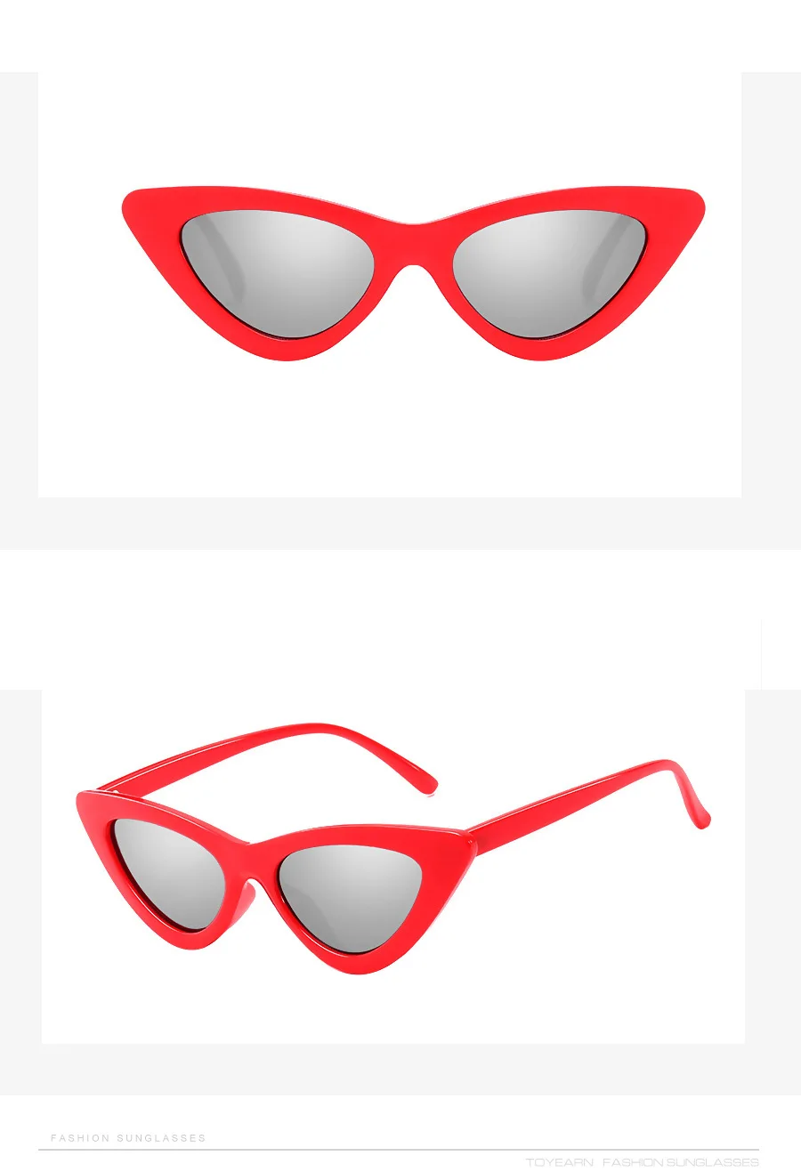 Vintage Cat eye Sunglasses Women Sexy Retro Small Cat Eye Sun Glasses Brand Designer Colorful Eyewear For Female Oculos De Sol