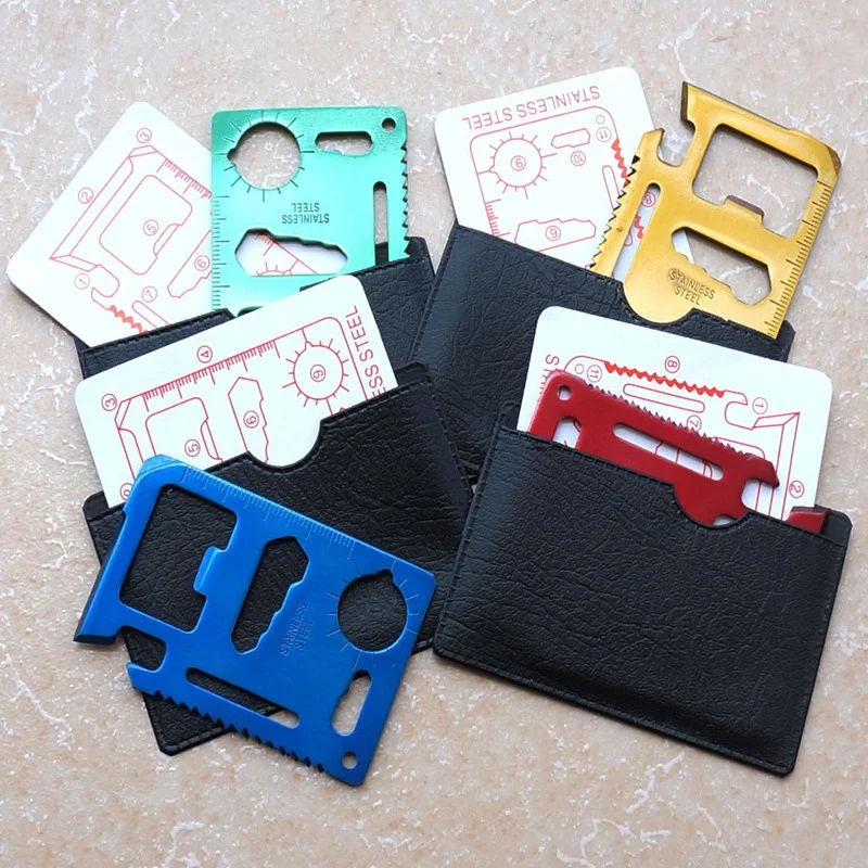New 11 In 1 Tool Multifunctional Knife Credit Card Tactical EDC Pocket Camping Hunting | Спорт и развлечения