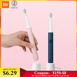 Xiaomi так белый EX3 sonic Электрический Зубная щётка Водонепроницаемый ультразвуковая Автоматическая Зубная щётка Перезаряжаемые