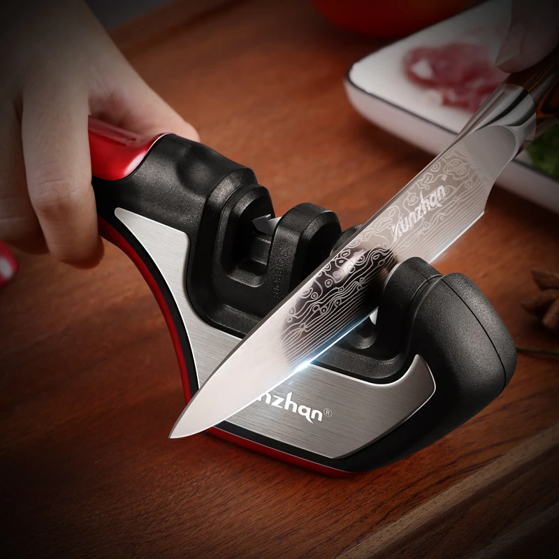 

Knife Sharpener Profession Kitchen Knife Scissors Sharpening Stone Multifunction Save Effort Rapid Sharpening Kitchen Tools