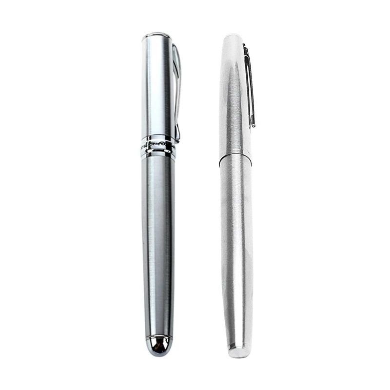 Перьевая ручка JinHao X750 серебристая CT и 911 стальная перьевая с 0 38 мм дополнительный