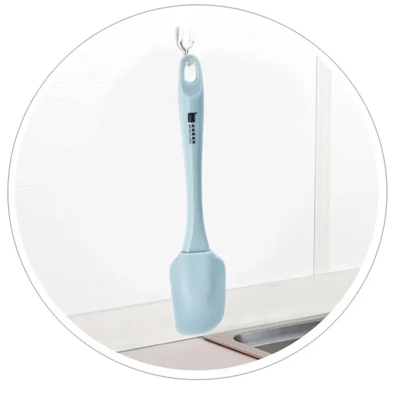 Household Silicone Non-stick Spatula Heat-resistant Cake Cream Scraper Baking Brush Spatula Cooking Utensils