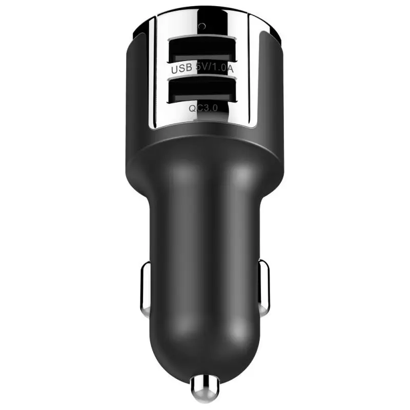 ONEWELL QC3.0 двойной USB зарядка автомобильный Bluetooth fm-передатчик беспроводной радио адаптер музыкальный MP3 плеер Автомобильный комплект Hands Free Звонки