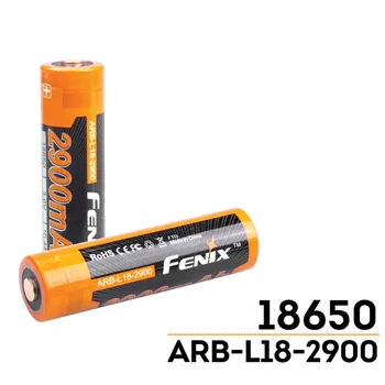 

2Pcs Fenix ARB-L18-2900 High-Capacity 18650 Battery - 2900mAh