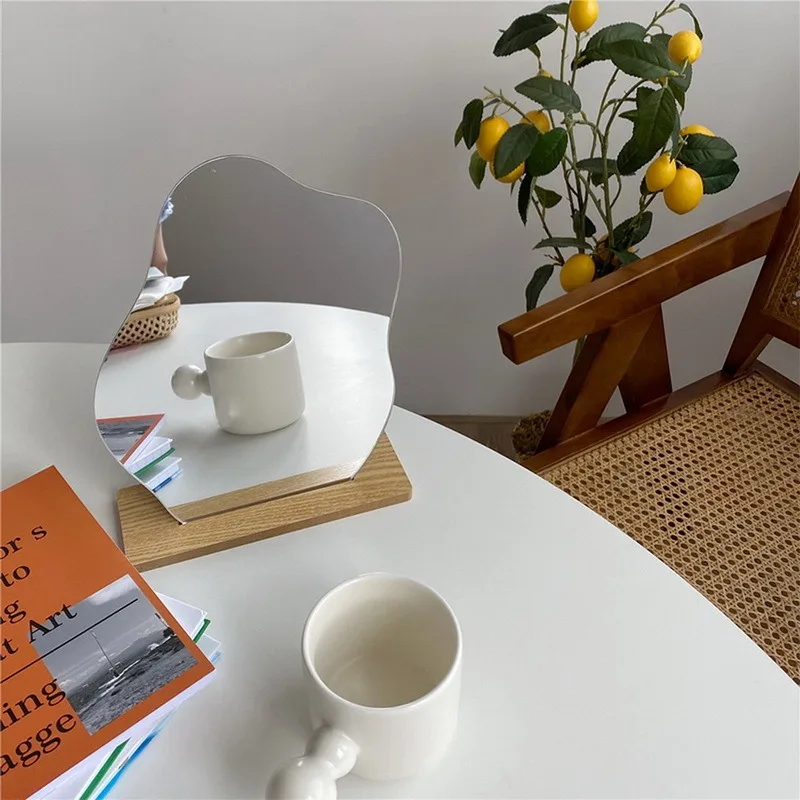 Korean style Makeup Mirror Ins Irregular Acrylic Decorative Mirror