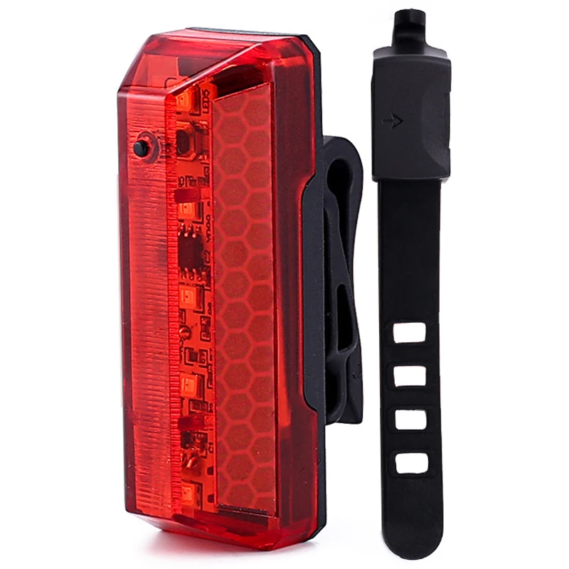 

Bicycle Lights Bicycle Tail Lights Waterproof Mountain Lights Usb Charging Five Lights Warning Lights Night Riding Equipment