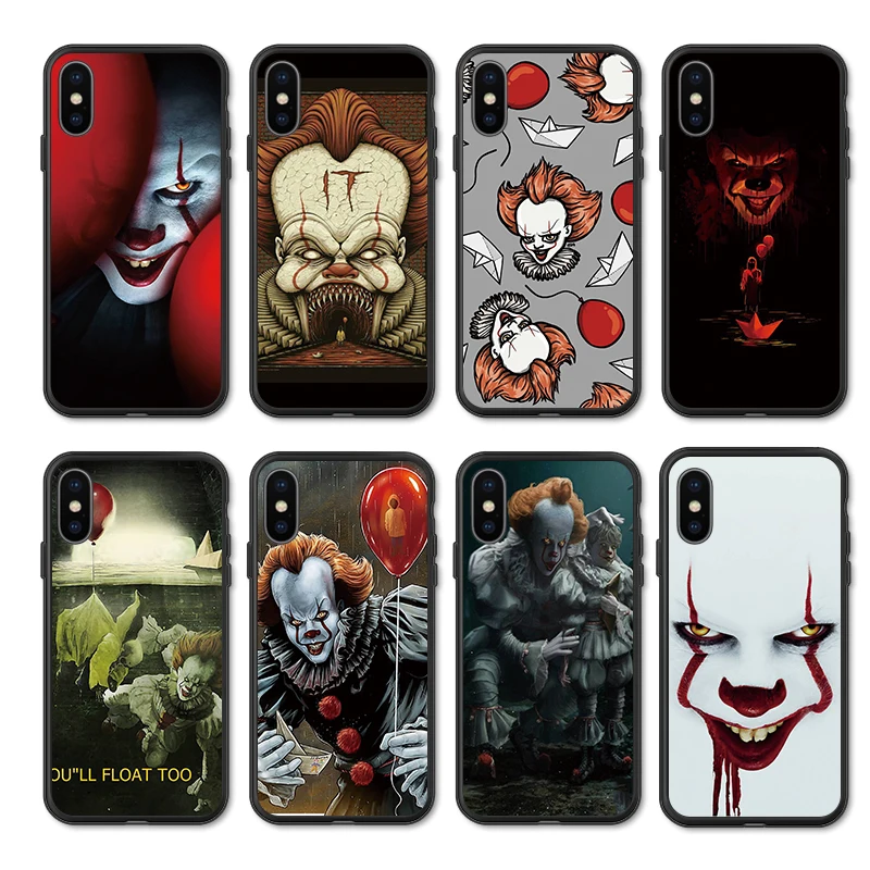 Чехол для телефона iphone 11 Pro Max XR XS MAX X Pennywise Clown Float It Apple 8 7 6 5S s Plus Силиконовый ТПУ