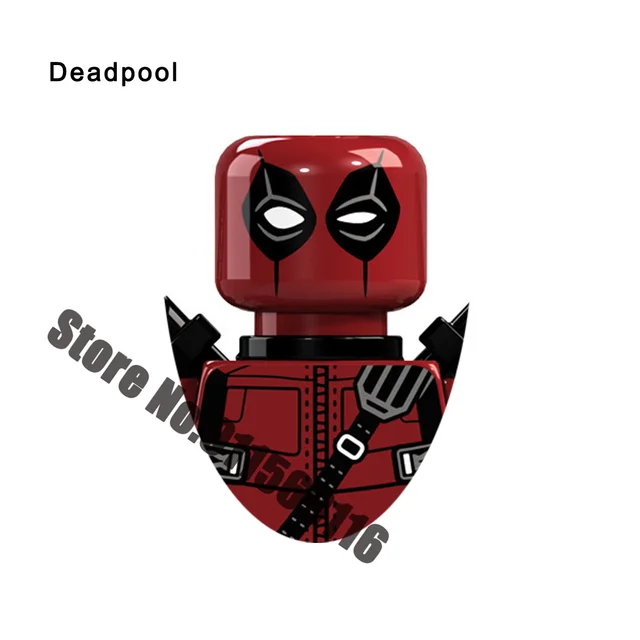 Superhero TVA Loki Building Blocks Bricks Iron Man Spiderman Hulk Thor Captain America Black Widow Vision Falcon Deadpool Toys XP028
