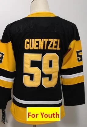 Все Прошитые Молодежные Детские трикотажные изделия Sidney Crosby Patric Hornqvist Evgeni Malkin Kris Letang Matt Murray Phil Kessel - Цвет: Слоновая кость