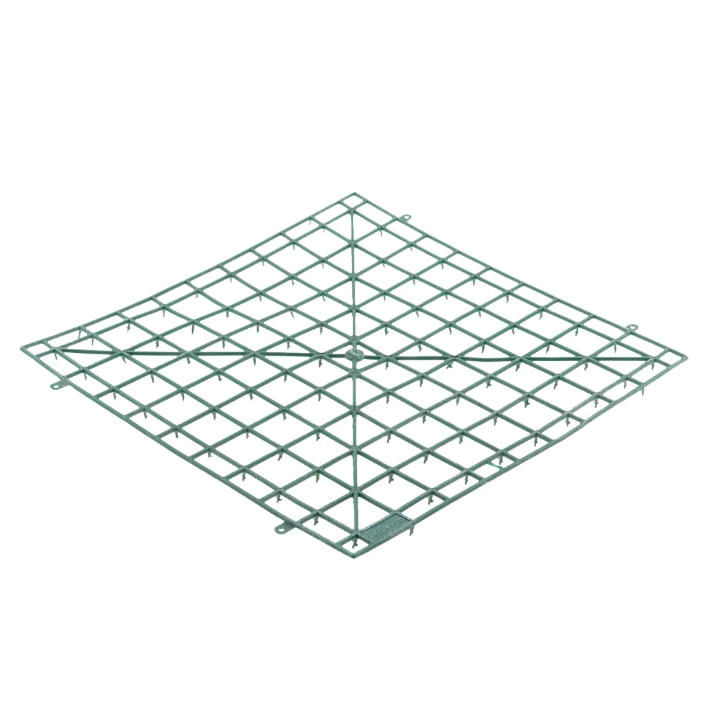 Set of 10 Flower Wall Plastic Panel Holder for DIY Wedding Main Road Pillar