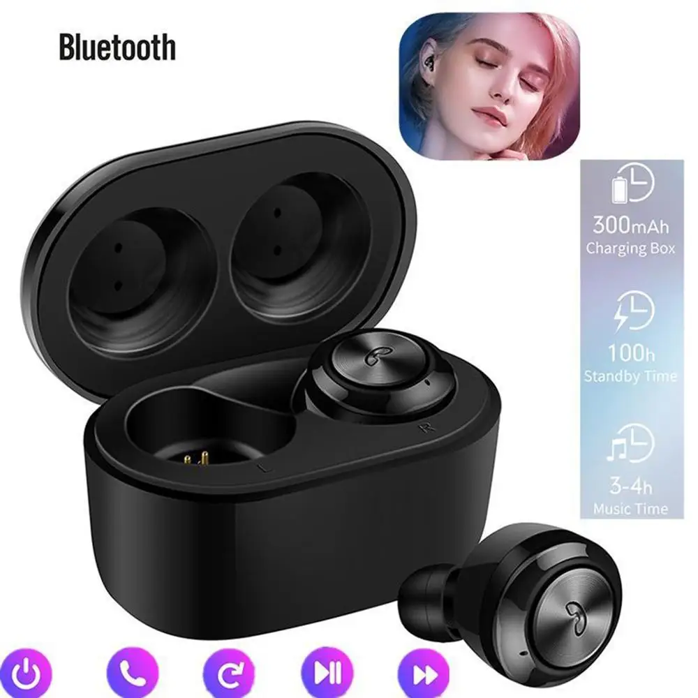 A6 TWS, Bluetooth 5,0, наушники-вкладыши, беспроводные Bluetooth наушники, спортивные наушники, игровые наушники, головной телефон для всех смартфонов