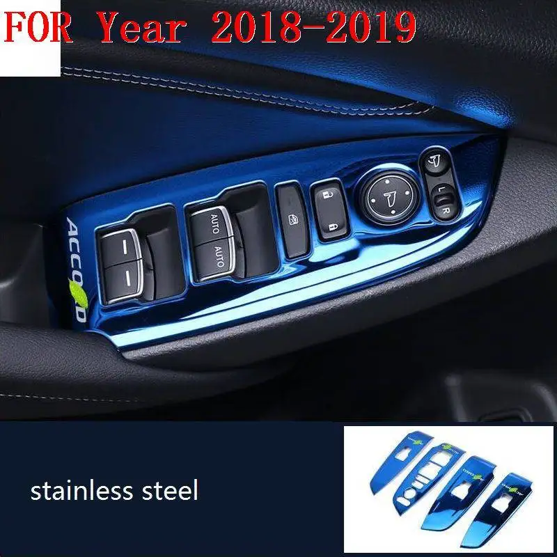Декоративные автомобильные модифицированные автомобильные оконные интерьерные Лихи, автомобильные Стайлинг, яркие блестки, аксессуары 16 17 18 19 для Honda Accord - Название цвета: Number 13