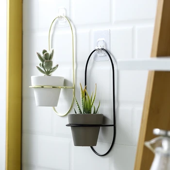 

Succulent Flower Pot, Non-porous Flower Pot, Stoneware Flower Pot, Artificial Flower Pot, Wall-mounted Flower Pot For Home Decor