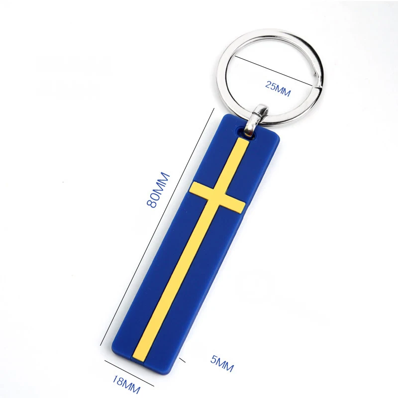 Details about   Sweden Flag Key Chain metal chrome plated keychain key fob keyfob Swedish 